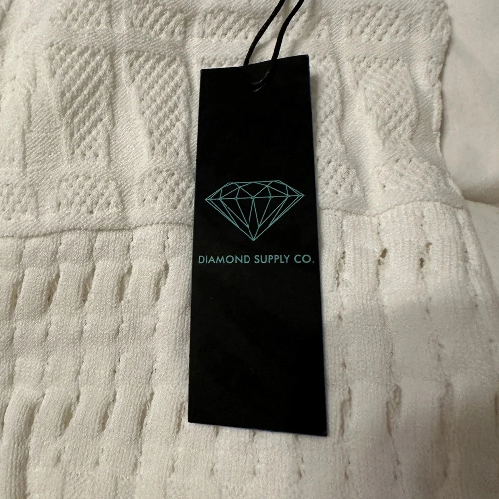 Diamond Supply Co Quartz Varsity Zip Up Cardigan - NWT - Size XL